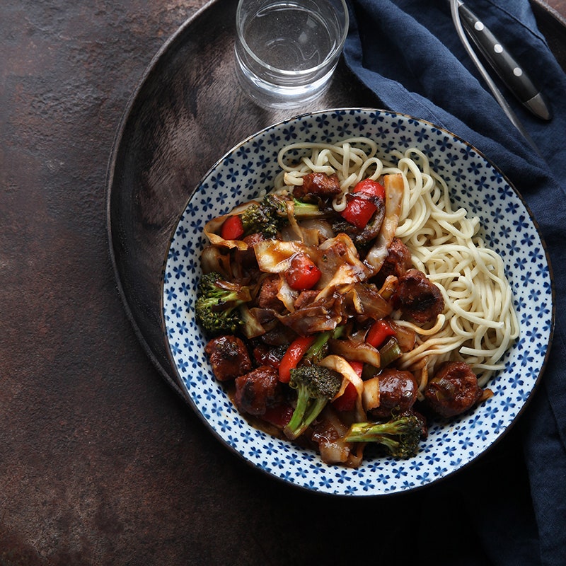 ViktVäktarna - Seitanwok teriyaki