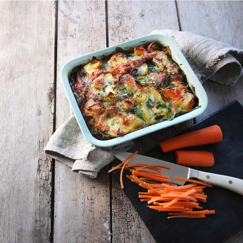 ViktVäktarna - Laxpudding med kallrökt lax och spenat