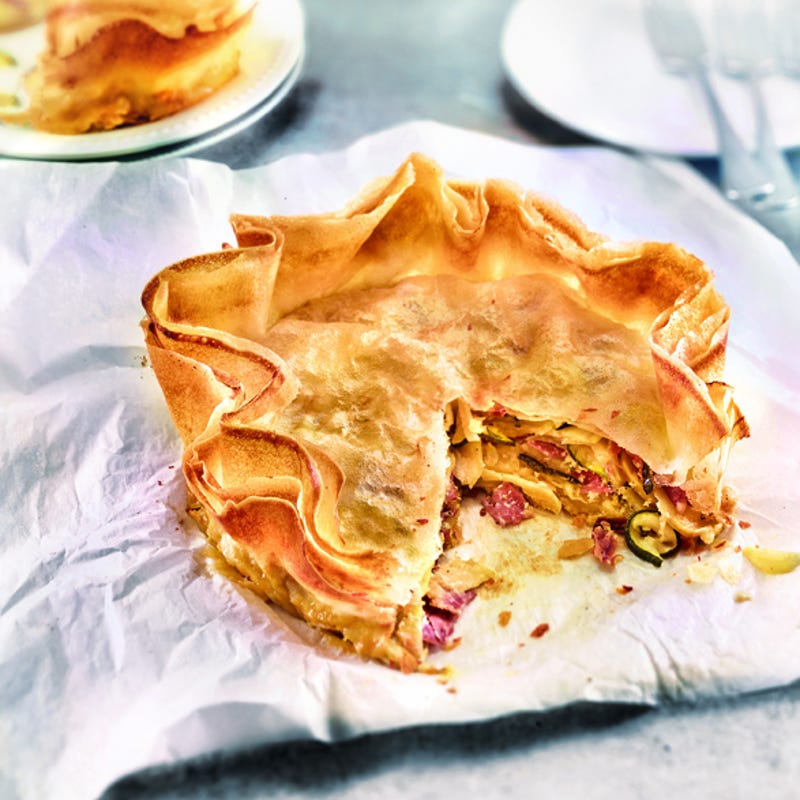 Photo de/du Tourte pommes de terre et roquefort par WW