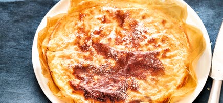 Flan pâtissier léger