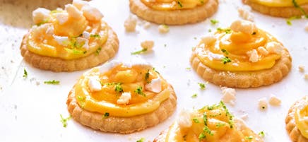 Tartelette au citron meringuée