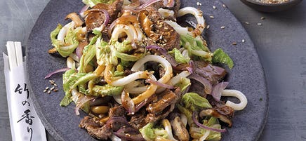 Nouilles udon gourmandes