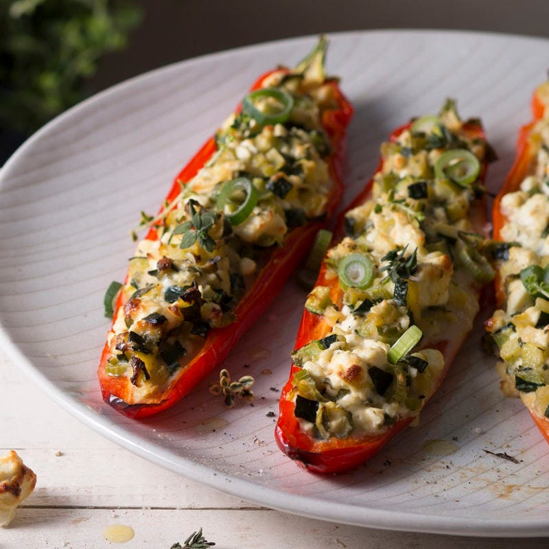 Gefüllte Spitzpaprika