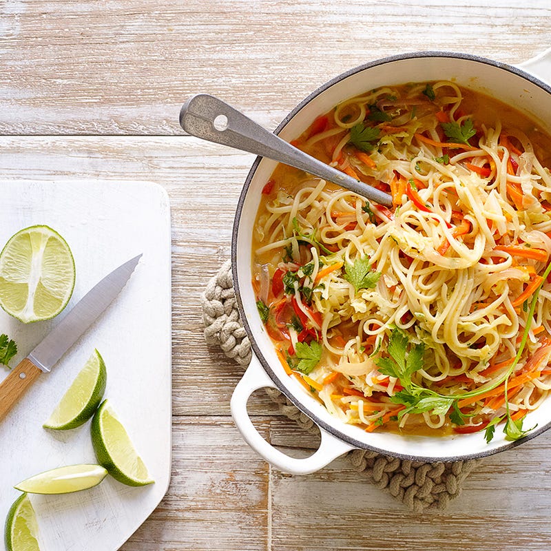 One-pot curry noodles
