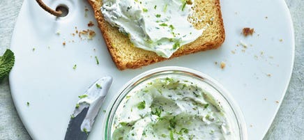Limetten-Minz-Creme