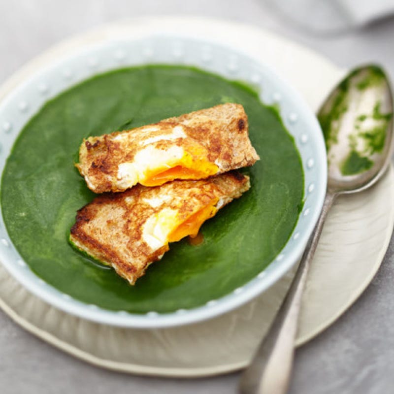Photo de Velouté d’épinards et oeuf toasté prise par WW