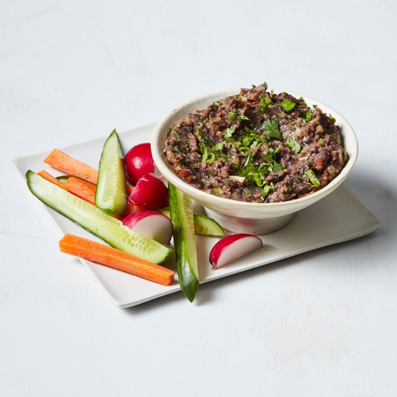 Photo of Black bean–tomatillo dip by WW