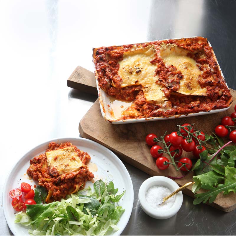 ViktVäktarna - Kycklinglasagne med oliver