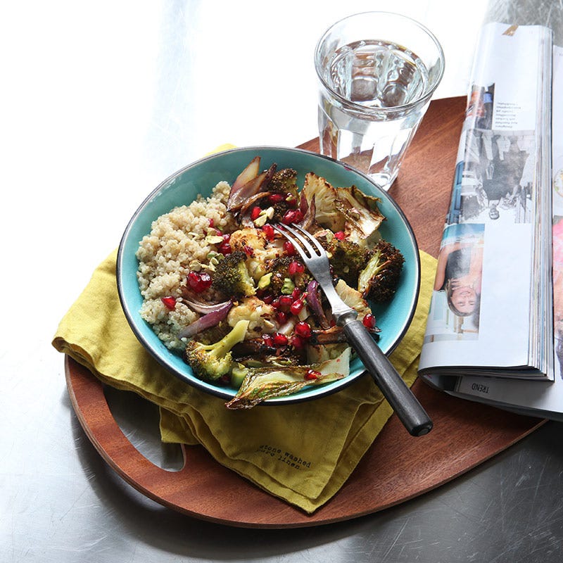 Buddha bowl med kokos- och limequinoa