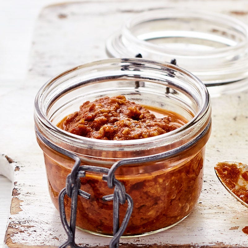 Rotes Pesto-Dressing