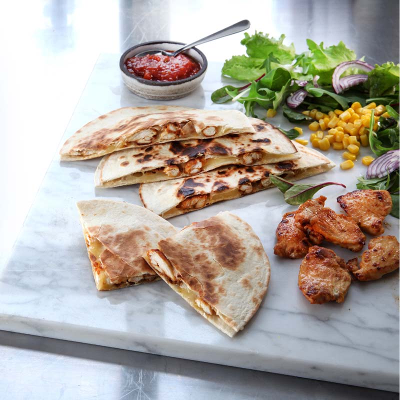 ViktVäktarna - Quesadillas med kryddig kyckling