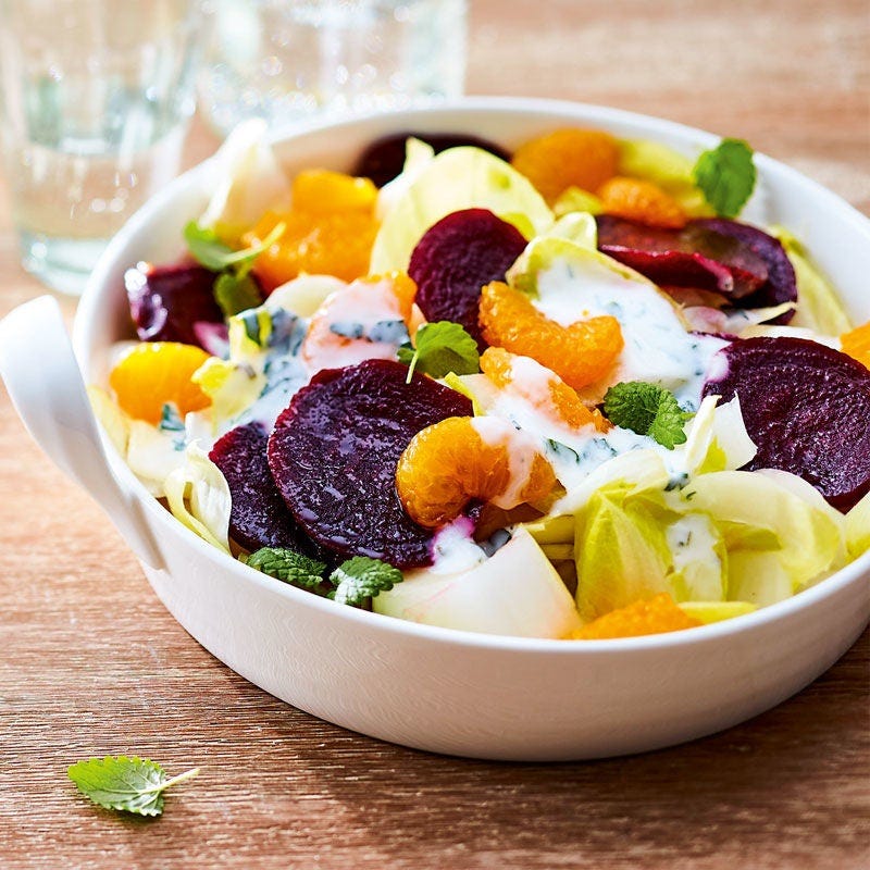 Chicorée-Randen-Salat