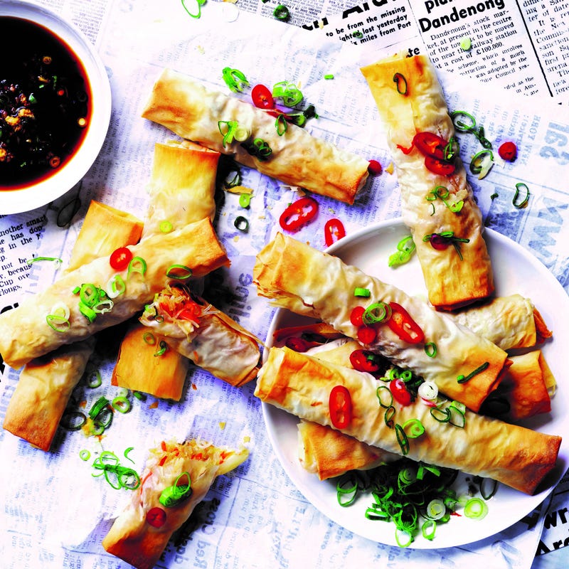 Photo of Baked vegetable spring rolls by WW