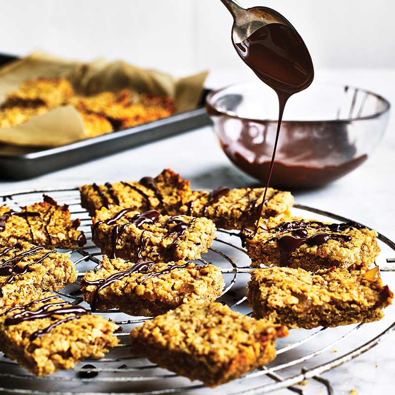 Photo of Ginger & chocolate flapjacks by WW