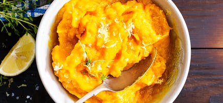 Spiced pumpkin mash