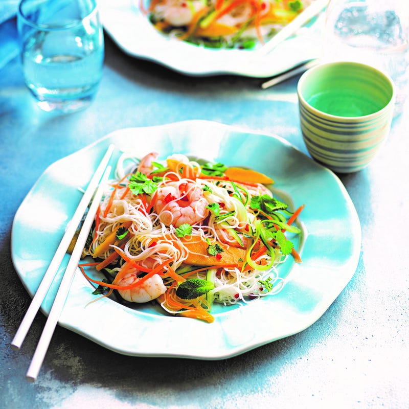 Photo of Prawn & mango glass noodle salad by WW