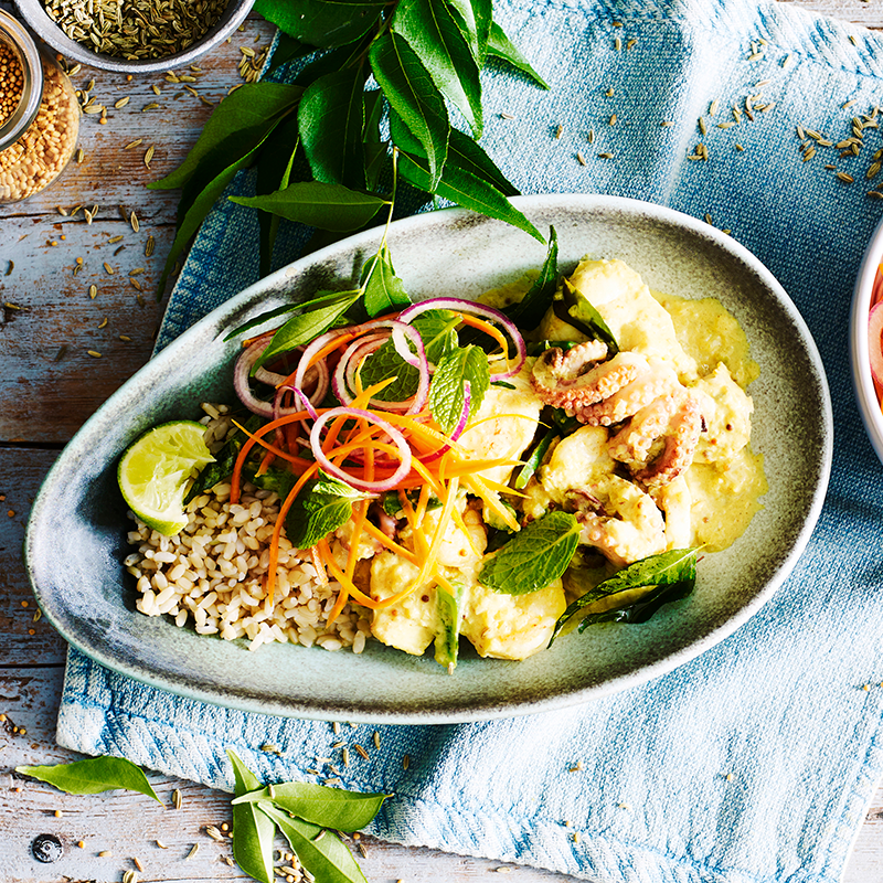 Photo of Sri Lankan style seafood curry by WW