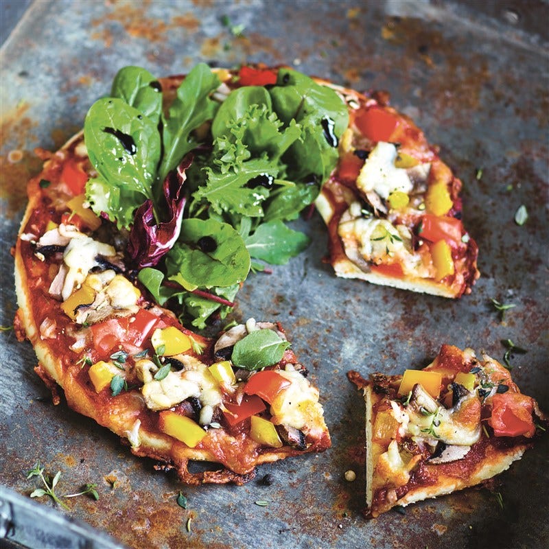 Groentepizza à la WW