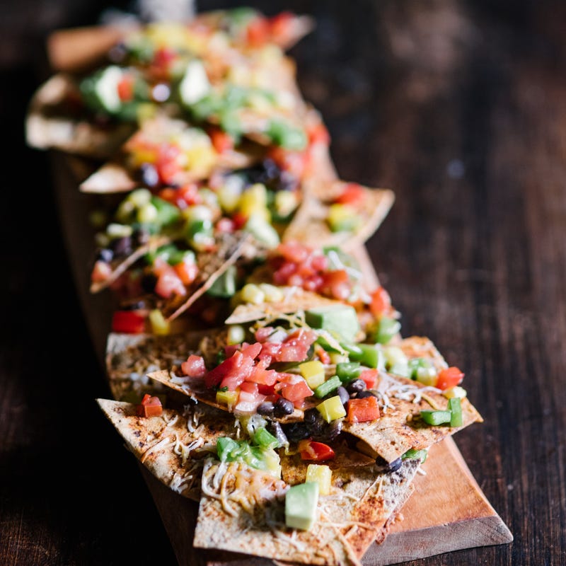 Very veggie nachos