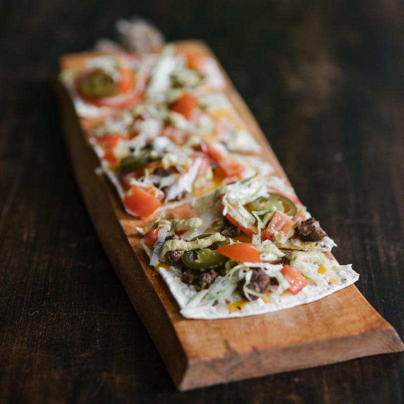 Photo of Thin Crust Cheeseburger Pizza by WW