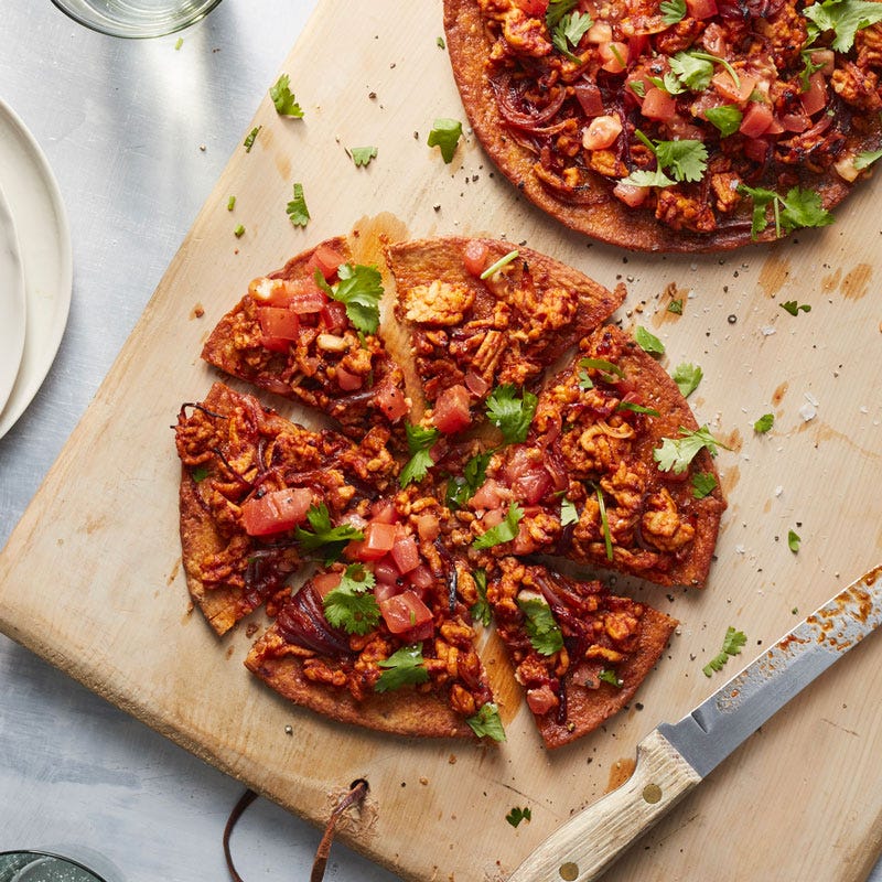 Photo of Turkish turkey pita pizzas by WW