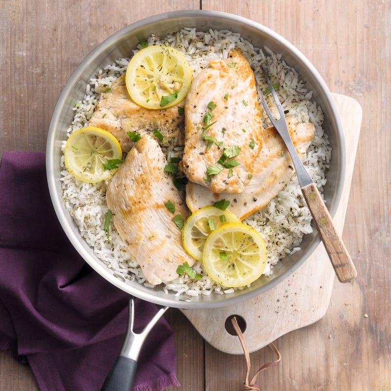 Photo de/du "One pot" d'escalopes de dinde au citron par WW