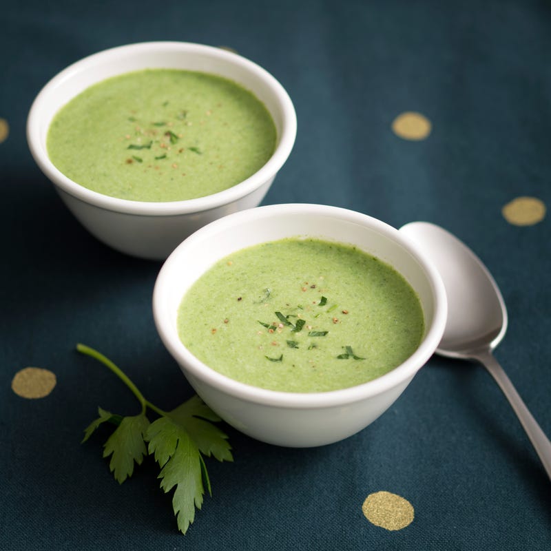 Photo de/du Potage express au persil frais par WW