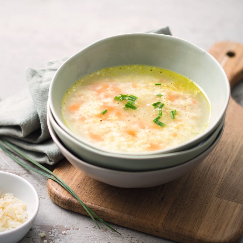 Photo de/du Bouillon aux œufs filés par WW