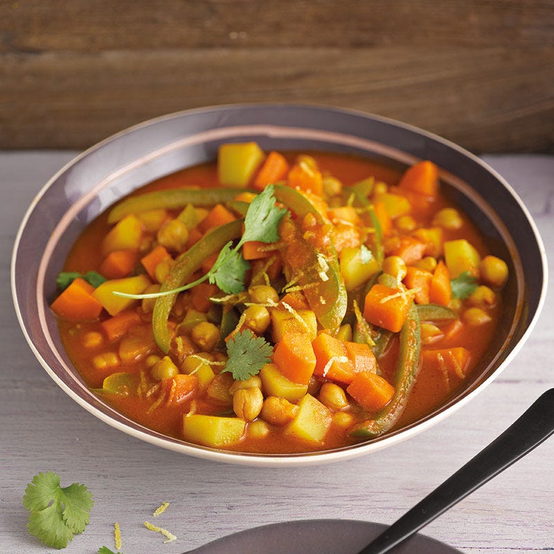 Kichererbsen-Kartoffel-Curry