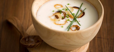 Velouté de Chou-fleur au lait d’amandes