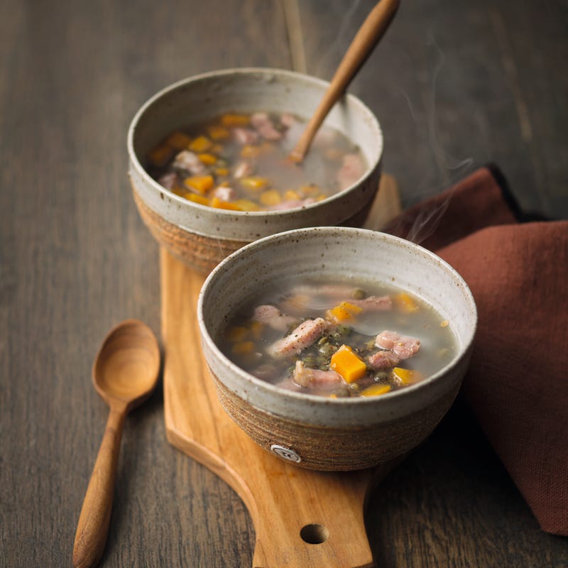 Photo de/du Soupe de lentilles aux lardons par WW