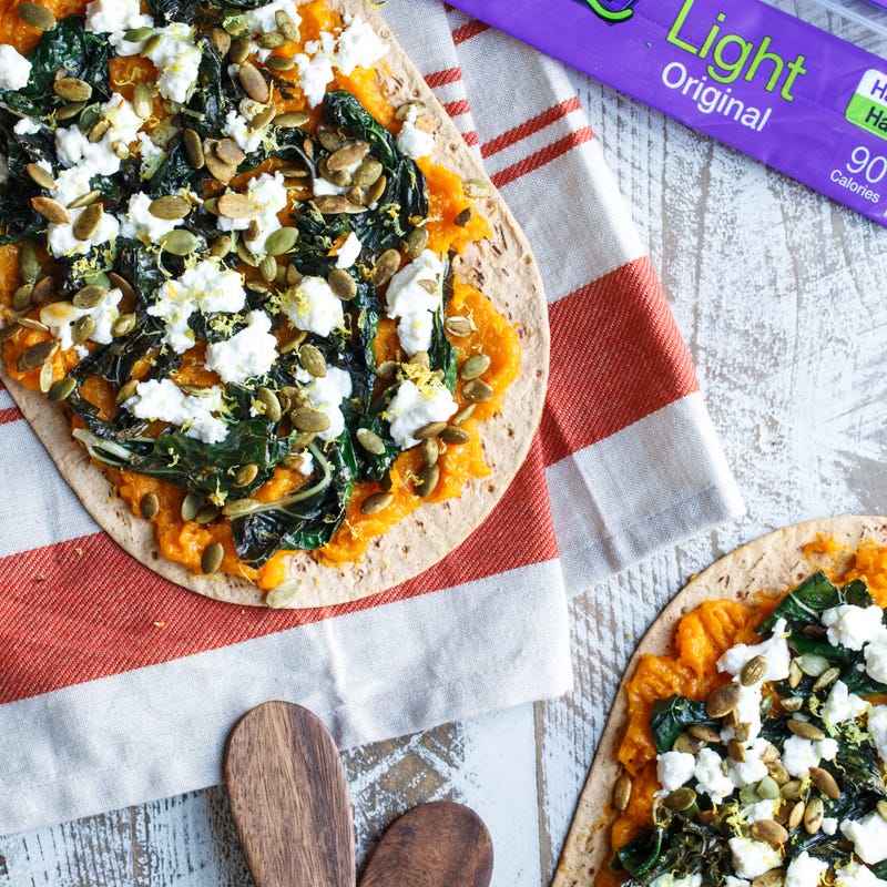 Photo of Butternut Squash and Kale Flatbread by WW