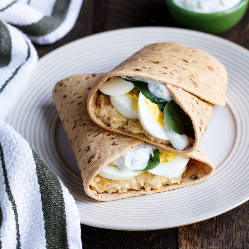 Photo of Spiced chickpea wrap by WW