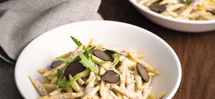 Trofie extra chics aux truffes