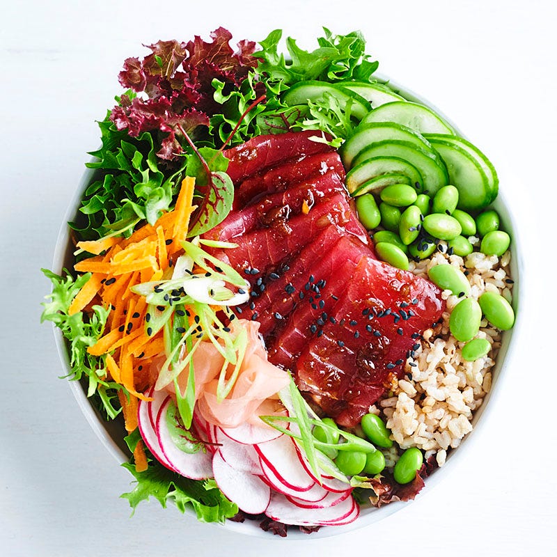 Photo of Tuna poke bowl by WW