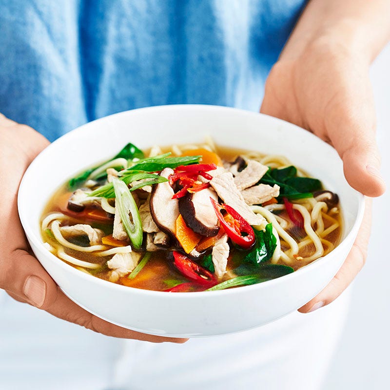 Photo of Pork and spinach ramen by WW