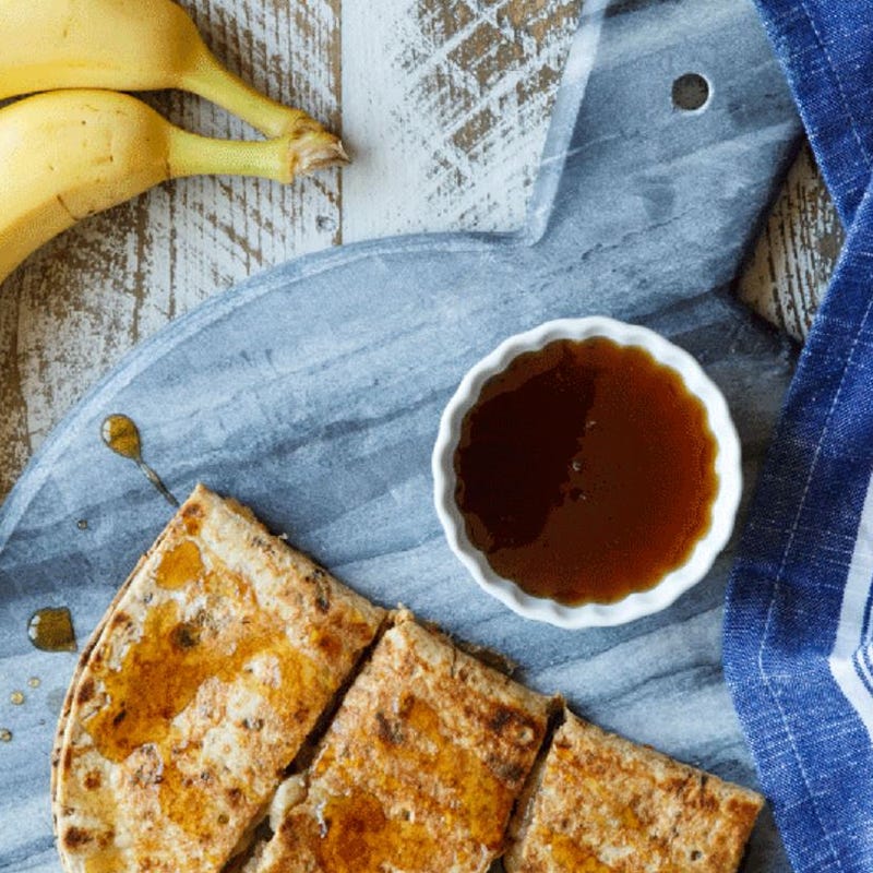 Banana walnut French toast