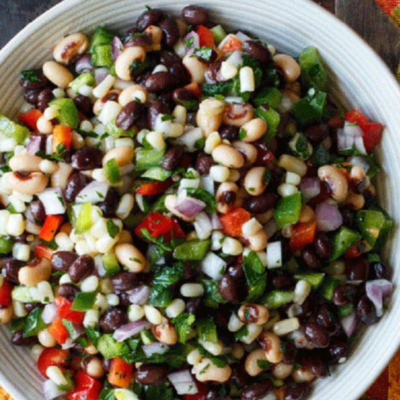 Photo of Texas Caviar with Sriracha Flatbread Chips by WW