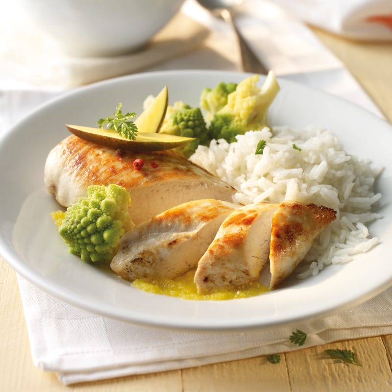 Pouletbrustfilets in Mangosauce