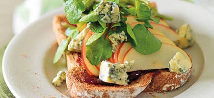 Tartines pommes et fromage