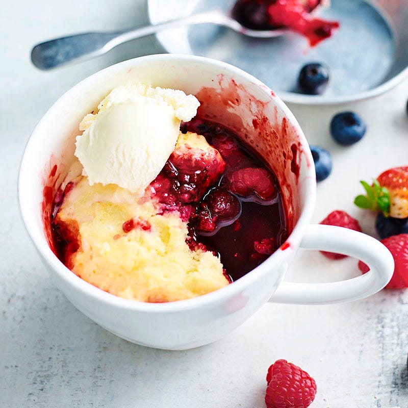 Photo of Mug berry cobbler by WW