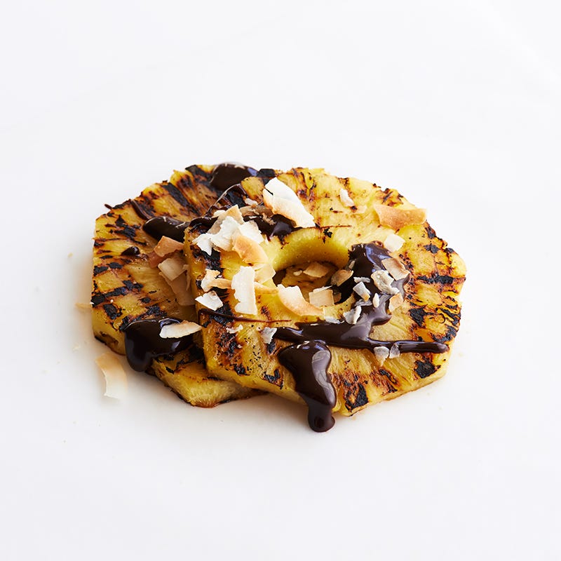 Photo of Grilled Pineapple with Chocolate & Coconut by WW