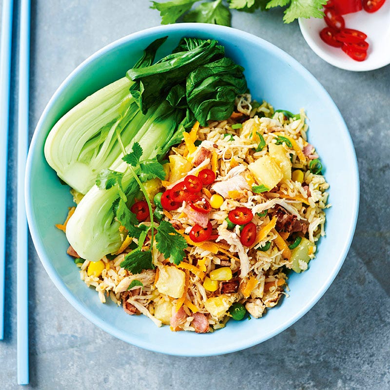 Photo of Spicy chicken and pineapple fried rice by WW