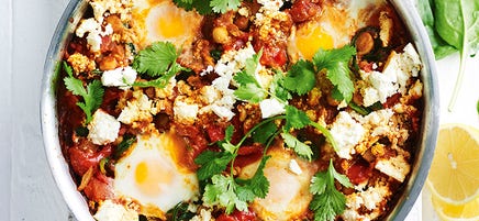 Indian-style shakshuka