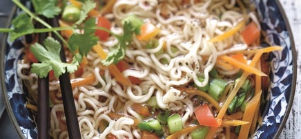 Potage oriental express aux nouilles