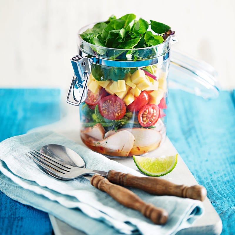 Photo of Smoked chicken & mango salad jar by WW