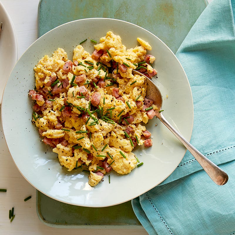 Photo of Ham and eggs with parm and herbs by WW