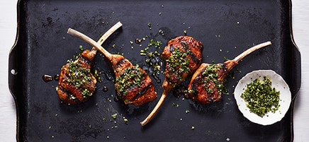 Spiced Lamb Chops with Gremolata