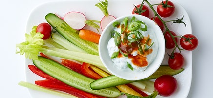 Greek Yogurt Buffalo Dip