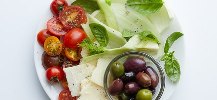 Antipasto plate